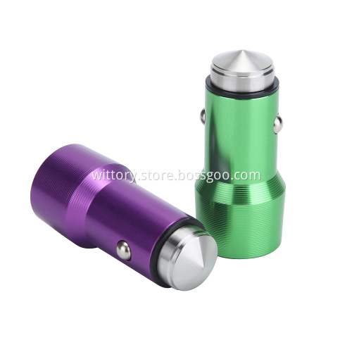 OEM/ODM aluminium alloy car charger